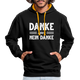 Danke aber NEIN DANKE Lustiges Sarkastischer Hoodie - Schwarz/Gold