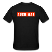 Hinten steht auch wat Lustiges Männer T-Shirt - Schwarz
