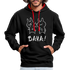 Anime Hasen BAKA Lustiges Hoodie - Schwarz/Rot