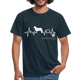Hundeliebhaber Border Collie T-Shirt - Navy