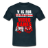 Gamer Valentinstag V Is For Videogames Gaming T-Shirt - Navy