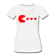Retro Gaming Valentinstag Herzen Vintage Games Frauen Premium T-Shirt - Weiß