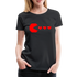 Retro Gaming Valentinstag Herzen Vintage Games Frauen Premium T-Shirt - Schwarz