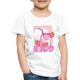 Japanisch Retro Erdbeermilch Strawberry Milk Kinder Premium T-Shirt - Weiß