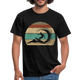 Retro Surfen Retro Sonne 80's Style T-Shirt - Schwarz
