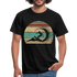 Retro Surfen Retro Sonne 80's Style T-Shirt - Schwarz