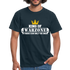 Gaming Gamer Zocken King Of Warzone Gamer T-Shirt - Navy