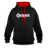 Camping Womo Wohnmobil Retro Style Camper Hoodie - Schwarz/Rot