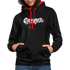 Camping Womo Wohnmobil Retro Style Camper Hoodie - Schwarz/Rot