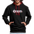 Camping Womo Wohnmobil Retro Style Camper Hoodie - Schwarz/Rot