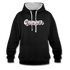 Camping Womo Wohnmobil Retro Style Camper Hoodie - Schwarz/Grau meliert