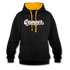 Camping Womo Wohnmobil Retro Style Camper Hoodie - Schwarz/Gold