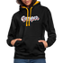 Camping Womo Wohnmobil Retro Style Camper Hoodie - Schwarz/Gold