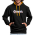 Camping Womo Wohnmobil Retro Style Camper Hoodie - Schwarz/Gold