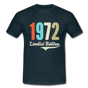 50. Geburtstag Geschenk T-Shirt Geboren 1972 Limited Edition - Navy