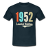 70. Geburtstag Geschenk T-Shirt Geboren 1952 Limited Edition - Navy