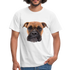 Hundefreunde Bulldog Lustiges T-Shirt - Weiß