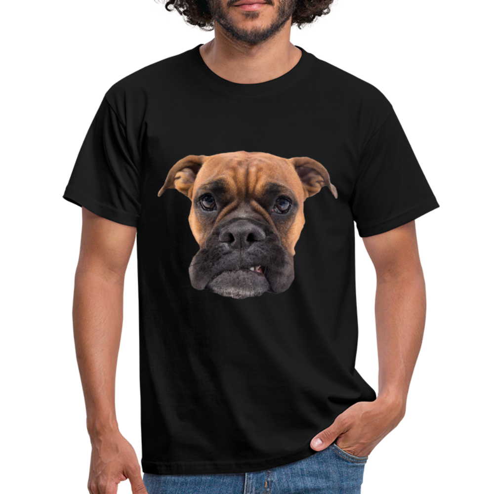 Hundefreunde Bulldog Lustiges T-Shirt - Schwarz