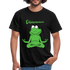 Yoga Frosch Ohmmm Lustiges T-Shirt - Schwarz