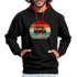 Camping Womo Wohnmobil Retro Style Hoodie - Schwarz/Rot