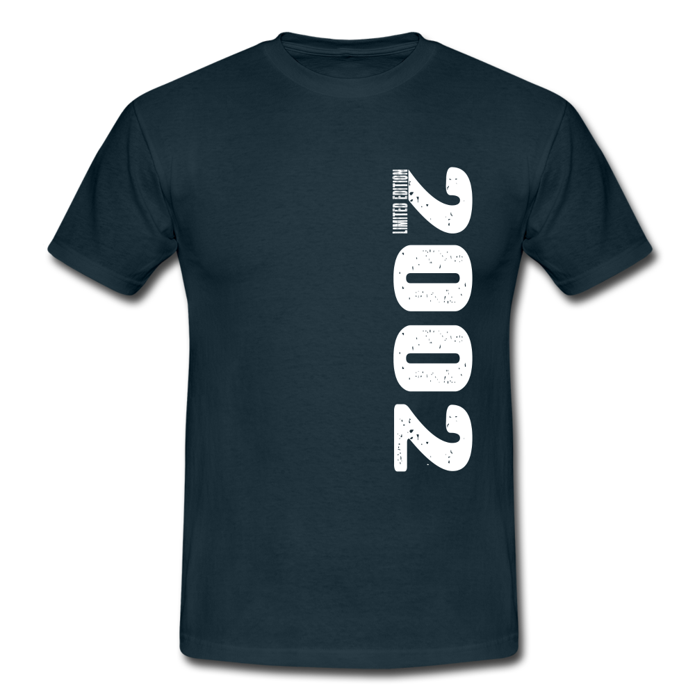 20. Geburtstag 2002 Limited Edition Geschenk T-Shirt - Navy