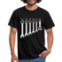 Mechaniker Mechatroniker Schraubenschlüssel Flaschenöffner T-Shirt - Schwarz