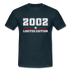 20. Geburtstag Geschenk T-Shirt Geboren 2002 Limited Edition - Navy