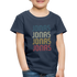 JONAS Geburtstagsgeschenk Names Kinder T-Shirt - Navy