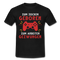 Gamer zum Zocken geboren zur Arbeit gezwungen Gaming T-Shirt - Schwarz