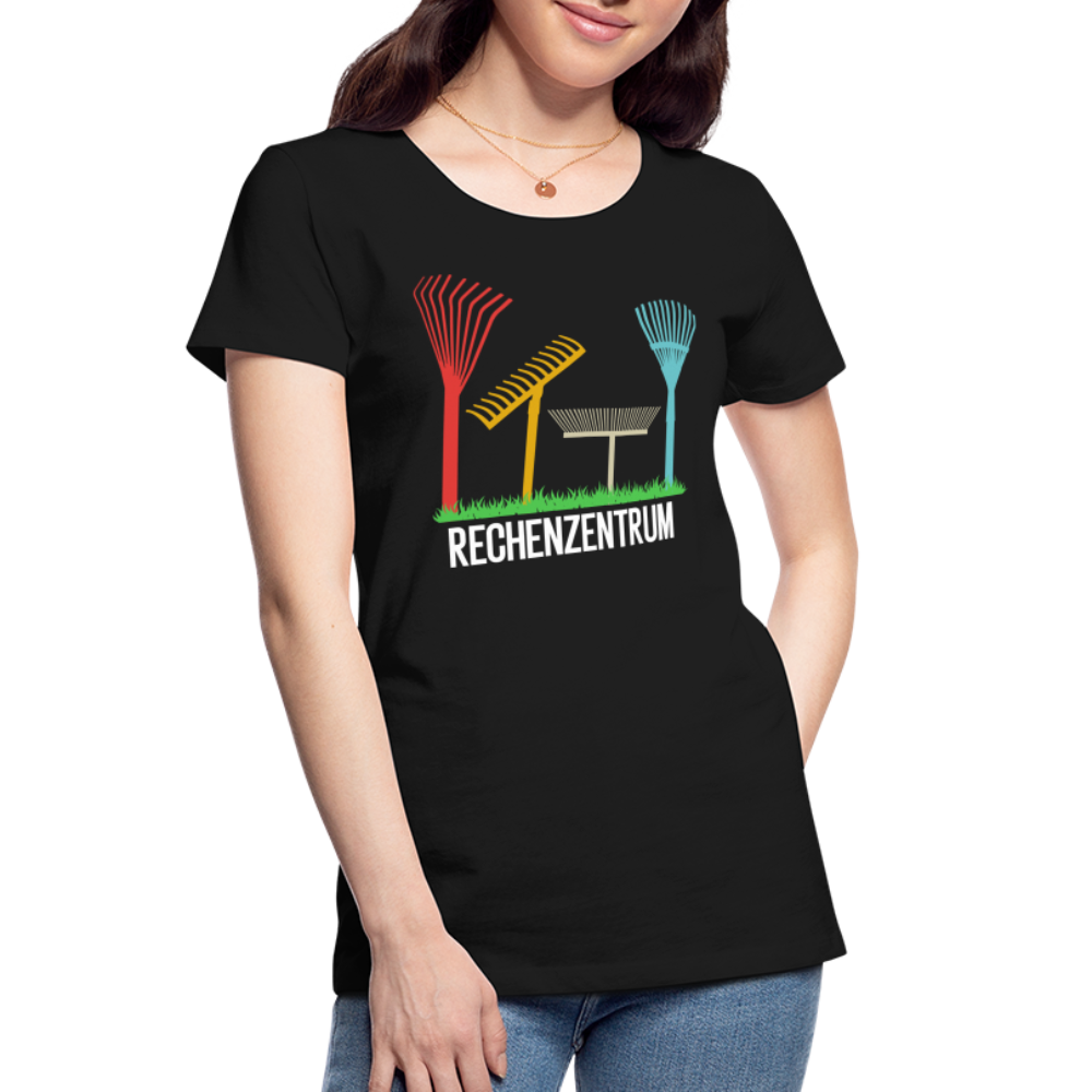 Gärtner Garten Freunde Rechenzentrum Lustiges Garten Frauen Premium Bio T-Shirt - Schwarz