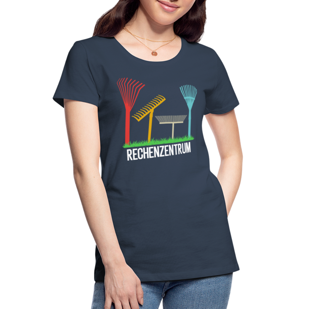 Gärtner Garten Freunde Rechenzentrum Lustiges Garten Frauen Premium Bio T-Shirt - Navy