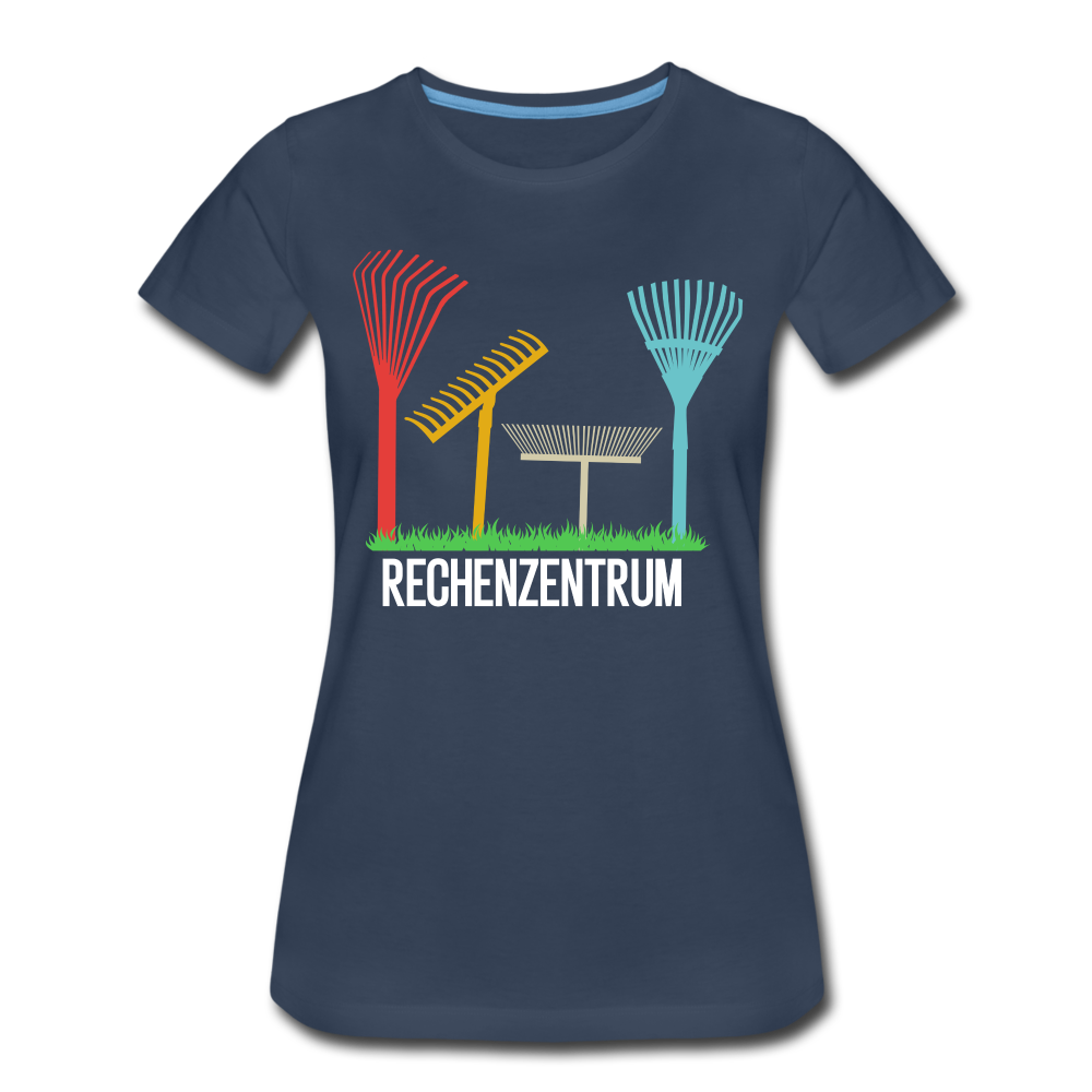Gärtner Garten Freunde Rechenzentrum Lustiges Garten Frauen Premium T-Shirt - Navy