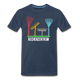 Gärtner Garten Freunde Rechenzentrum Lustiges Garten Männer Premium Bio T-Shirt - Navy