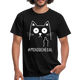 Katze Mittelfinger Mir doch egal Lustiges Ironisches T-Shirt - Schwarz
