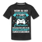 Gamer Gaming Zocken - Wenn Du Den Spruch lesen kannst Teenager Premium T-Shirt - Schwarz