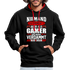 Gaming Niemand ist Perfekt aber als Gamer ist man nah dran Hoodie - Schwarz/Rot