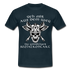 Wikinger Geh mir aus dem Weg du unnötiger Sozialkontakt Lustiges T-Shirt - Navy