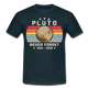 Astronomie Pluto Never Forget T-Shirt - Navy