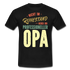Opa - Nicht im Ruhestand Neuer Job OPA T-Shirt - Schwarz