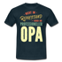Opa - Nicht im Ruhestand Neuer Job OPA T-Shirt - Navy
