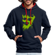 Gamer Zocken WASD Tasten Lustiges Gaming Hoodie - Navy/Rot