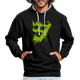 Gamer Zocken WASD Tasten Lustiges Gaming Hoodie - Schwarz/Grau meliert