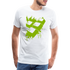 Gamer Zocken WASD Tasten Lustiges Gaming Premium T-Shirt - Weiß