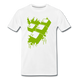 Gamer Zocken WASD Tasten Lustiges Gaming Premium T-Shirt - Weiß