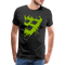 Gamer Zocken WASD Tasten Lustiges Gaming Premium T-Shirt - Schwarz