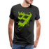 Gamer Zocken WASD Tasten Lustiges Gaming Premium T-Shirt - Schwarz