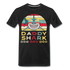 Vater Papa T-Shirt Daddy Shark Doo Doo Doo Geschenkidee - Schwarz