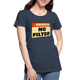 Danger NO Filter Lustiges Bio T-Shirt - Navy
