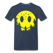 Smiley Wald und Natur T-Shirt - Navy