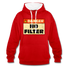 Danger NO Filter Lustiger Hoodie - Rot/Weiß